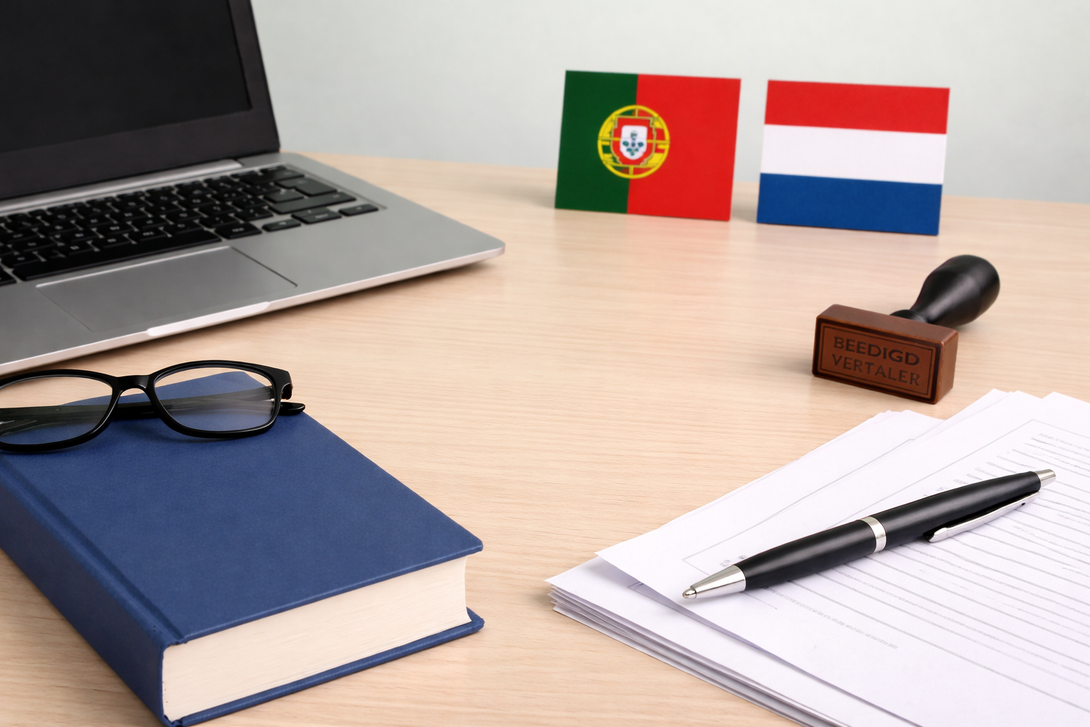 Beëdigd vertaler Portugees–Nederlands | Ingeschreven in het Rbtv (nr. 40974)